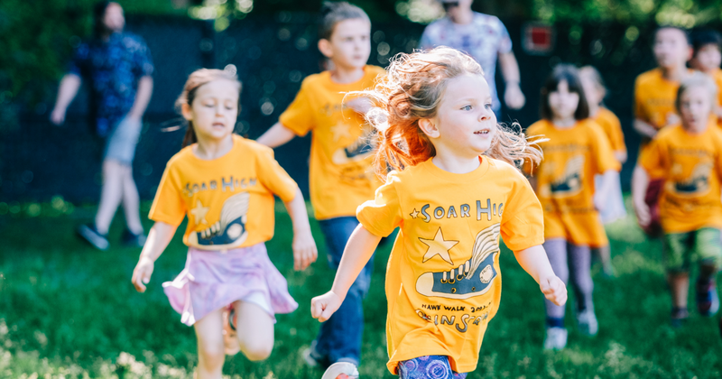 Child running