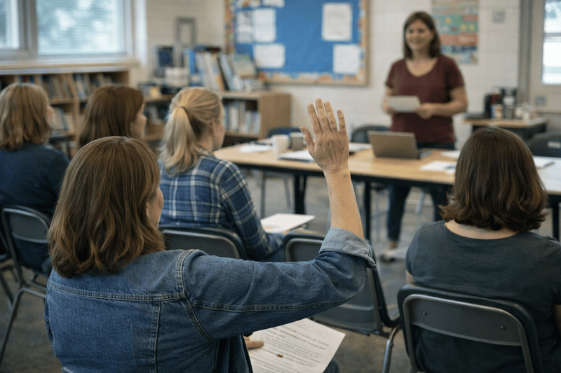 A PTO meeting
